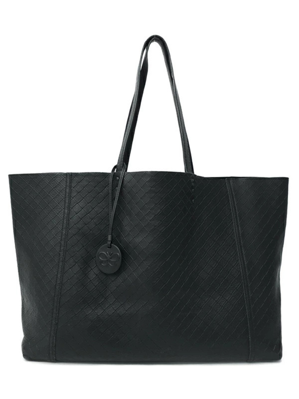 Bottega Veneta Intrecciato Mirage Tote black leather